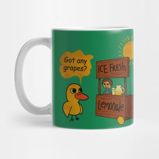 The DUCK SONG Got Any Grapes Vintage Mug